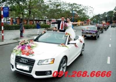 
Cho thuê xe cưới mui trần audi a4 màu trắng VIP nhất tại hà nội      

