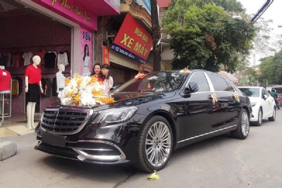 Cho thuê xe VIP Mercedes S450 tại kim đồng quận hoàng mai Hà Nội - 0912686666