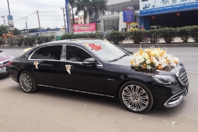 Cho thuê xe hạng sang Mercedes S450 giá tốt nhất quận ba đình hà nội - xe Phương Đông