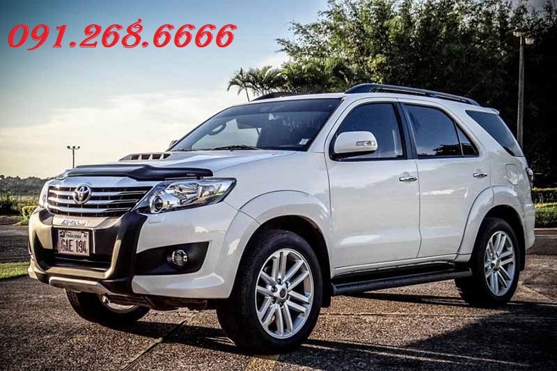 Báo giá dịch vụ cho thuê xe 7 chỗ toyota fortuner tại hà nội